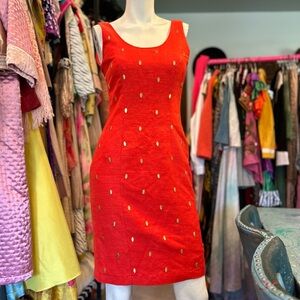 Vintage METAL Studded Dress
